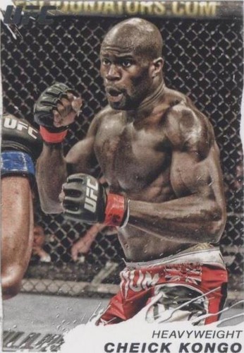 2011 Topps UFC Moment of Truth - Cheick Kongo #191