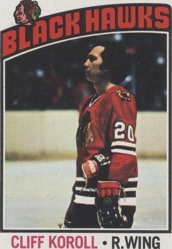 1976-77 Topps - Cliff Koroll #242