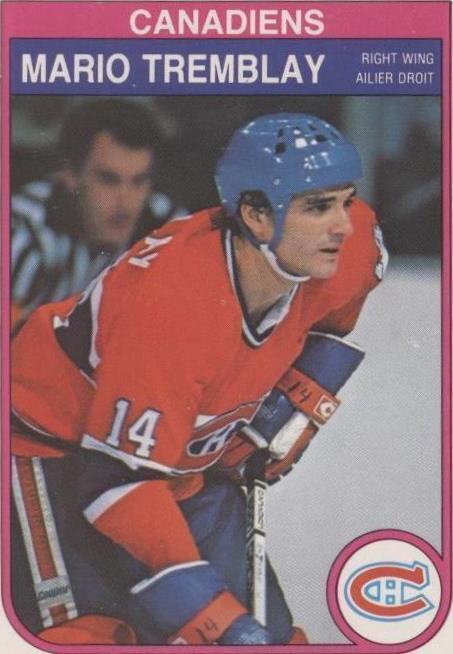1982-83 O-Pee-Chee - Mario Tremblay #193