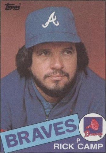 1985 Topps - Rick Camp #491