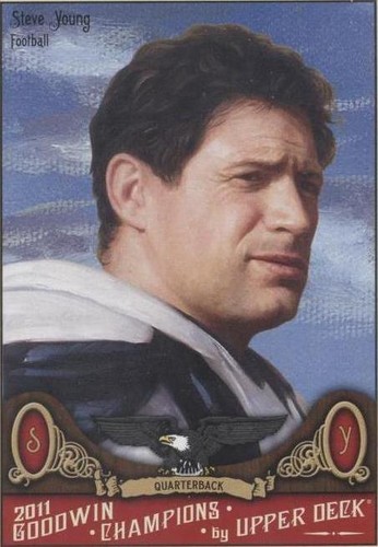 2011 Upper Deck Goodwin Champions Steve Young #104