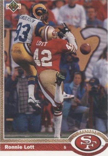 1991 Upper Deck Ronnie Lott #355