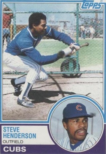 1983 Topps - Steve Henderson #335