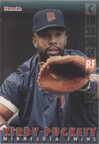 1995 Topps Bazooka - Kirby Puckett #113