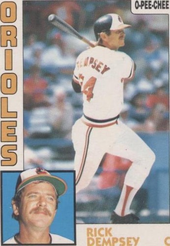 1984 O-Pee-Chee - Rick Dempsey #272