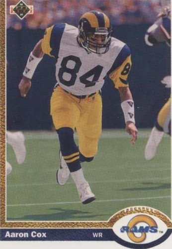1991 Upper Deck Aaron Cox #541