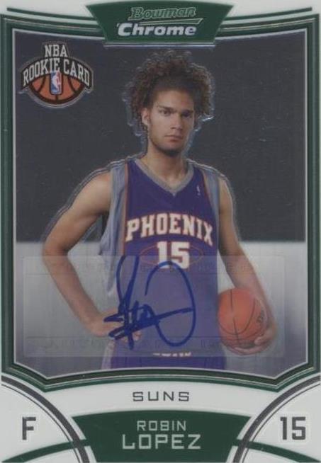 Selecciones y estrellas del draft de Bowman 2008-09 - Robin Lopez #164