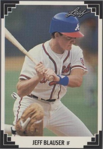 1991 Leaf - Jeff Blauser #115