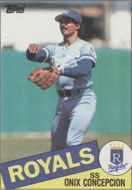 1985 Topps - Onix Concepcion #697