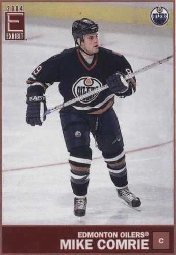 2003-04 Pacific Exhibit - Mike Comrie #57