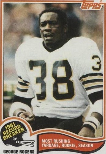 1982 Topps George Rogers #5