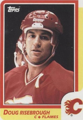 1986-87 Topps - Doug Risebrough #196