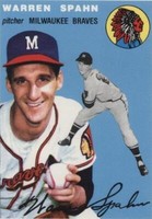 1994 Topps Archives The Ultimate 1954 Set - Warren Spahn #20