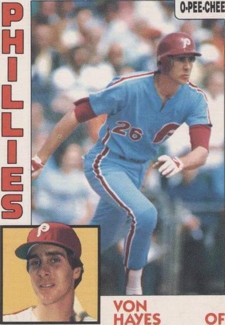 O-Pee-Chee 1984 - Von Hayes #259