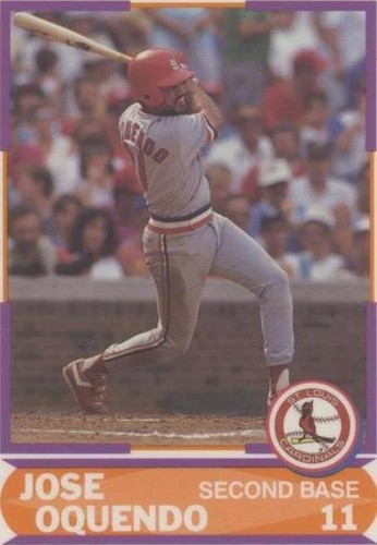 1989 Score - Jose Oquendo #16