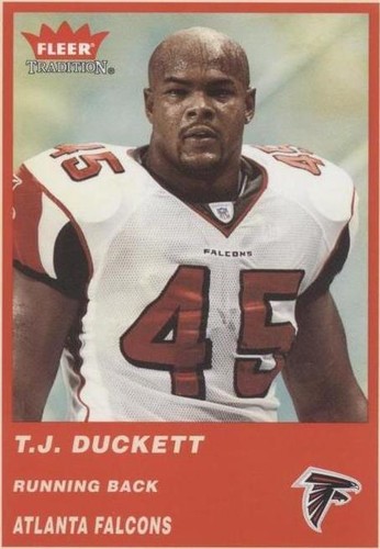 2004 Fleer Tradition T.J. Duckett #108