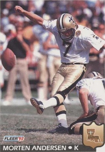 1992 Fleer Morten Andersen #269