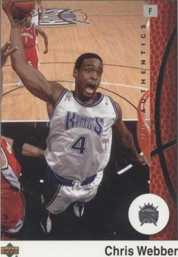 2002-03 Upper Deck UD Authentics - Chris Webber #70