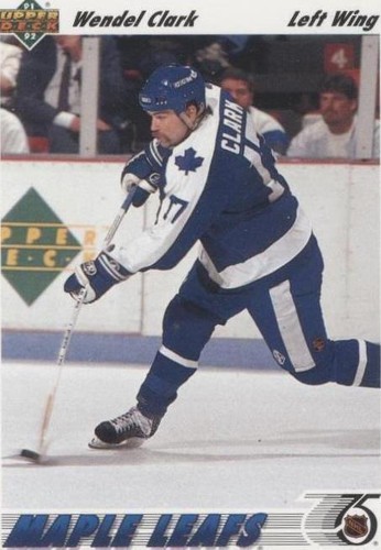 1991-92 Upper Deck - Wendel Clark #386