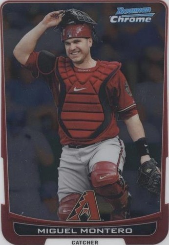 2012 Bowman Chrome - Miguel Montero #219