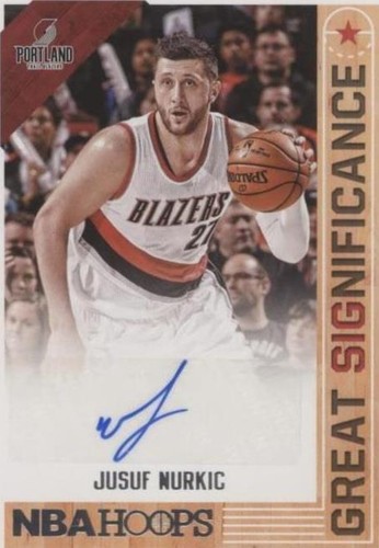2017-18 Panini NBA Hoops - Jusuf Nurkic #GS-JNK