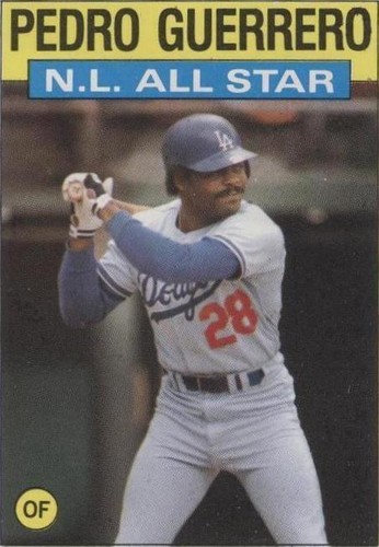 1986 Topps - Pedro Guerrero #706