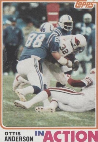 1982 Topps Ottis Anderson #464