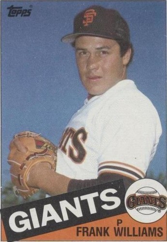 1985 Topps - Frank Williams #487