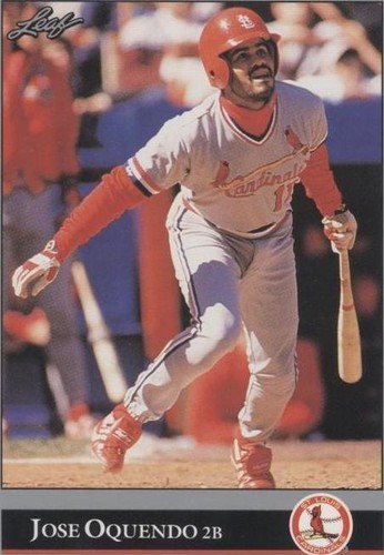 1992 Leaf - Jose Oquendo #289