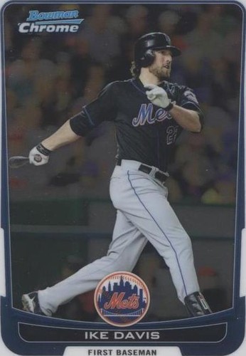 2012 Bowman Chrome - Ike Davis #102