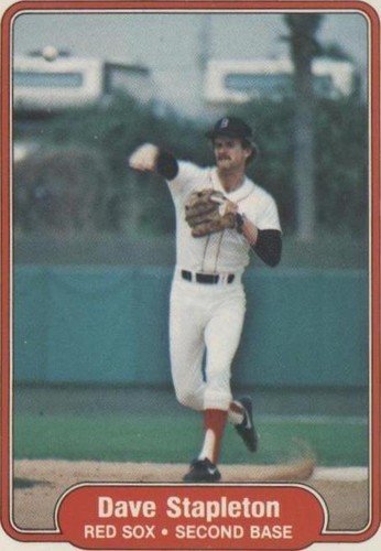 1982 Fleer - Dave Stapleton #308