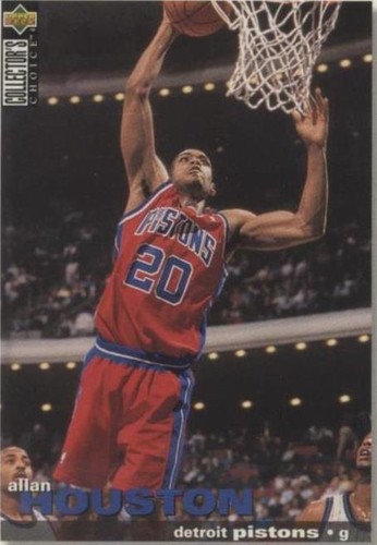 1995-96 Upper Deck Collector's Choice - Allan Houston #80