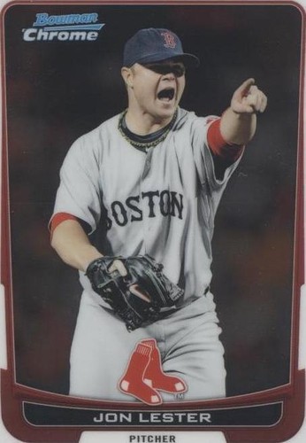 2012 Bowman Chrome - Jon Lester #116