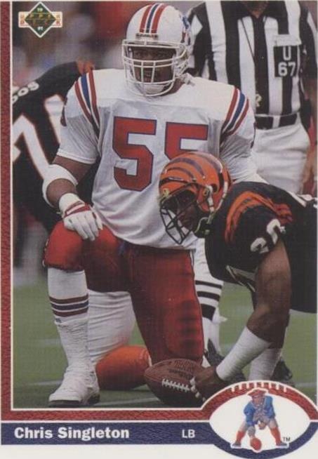 1991 Upper Deck Chris Singleton #408