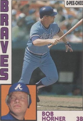 1984 O-Pee-Chee - Bob Horner #239