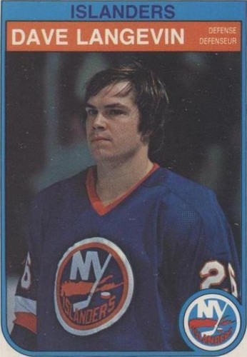 1982-83 O-Pee-Chee - Dave Langevin #204