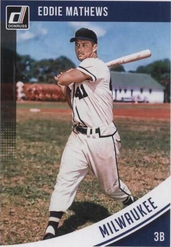 2018 Panini Donruss - Eddie Mathews #59