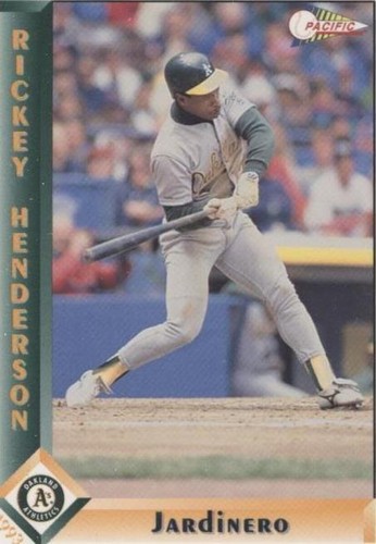 1993 Pacific - Rickey Henderson #222