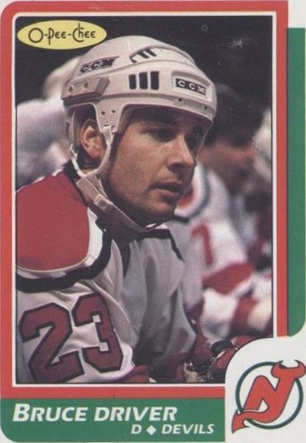 1986-87 O-Pee-Chee - Bruce Driver #19