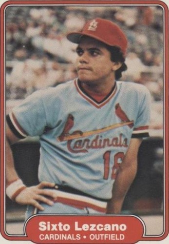1982 Fleer - Sixto Lezcano #119