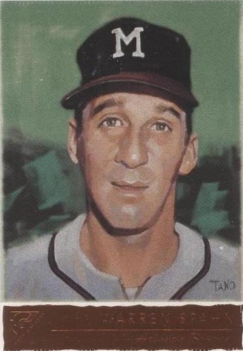 2001 Topps Gallery - Warren Spahn #146