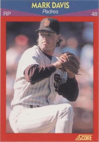 1990 Score Superstars - Mark Davis #51