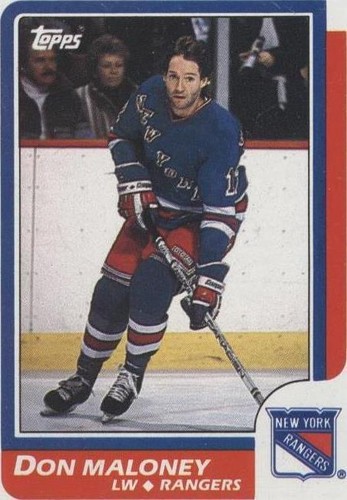1986-87 Topps - Don Maloney #81