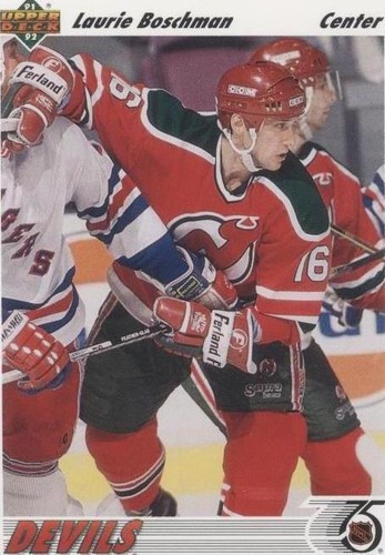 1991-92 Upper Deck - Laurie Boschman #279