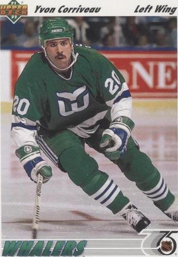 1991-92 Upper Deck - Yvon Corriveau #407