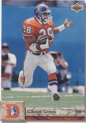 1992 Upper Deck Gaston Green #196