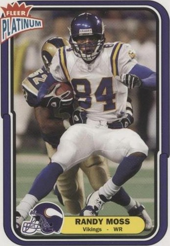 2004 Fleer Platinum Randy Moss #13
