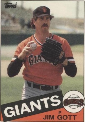 1985 Topps Traded - Jim Gott #40T