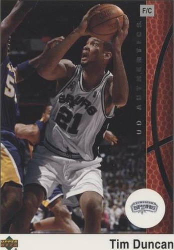 2002-03 Upper Deck UD Authentics - Tim Duncan #74