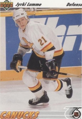 1991-92 Upper Deck - Jyrki Lumme #114